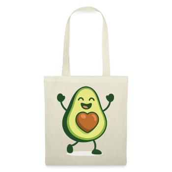 Avocat heureux - Sac en tissu - rouge - Devant