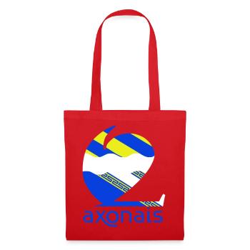 Axonais - Sac en tissu - rouge - Devant