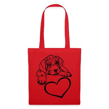 canecorsopuppy2 - Sac en tissu - rouge - Devant