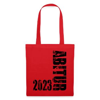 Abitur 2023 - Stoffbeutel - Rot - Vorne