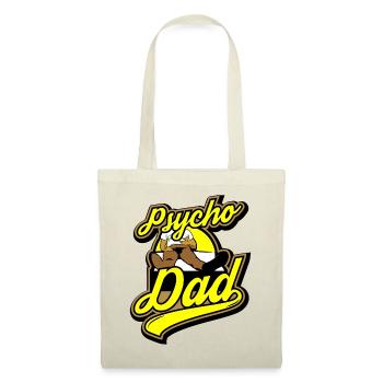 Psycho - Papa - Psycho - Dad - Stoffbeutel - Rot - Vorne