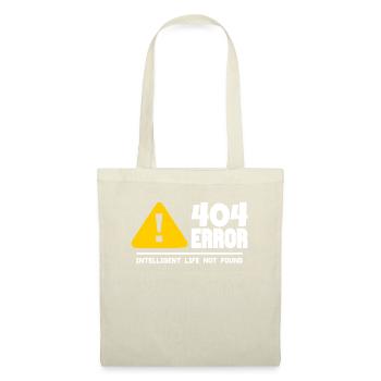Computer and programmer geek. 404 Errors - Tote Bag - red - Front
