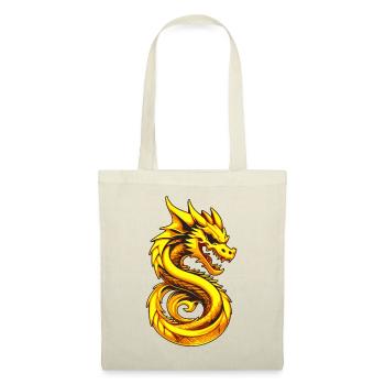 Asie Japon Chine Dragon - Sac en tissu - rouge - Devant