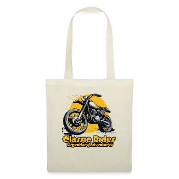 Balades classiques en motocross - Sac en tissu - rouge - Devant