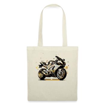Moto de tourisme sportive super sportive - Sac en tissu - rouge - Devant