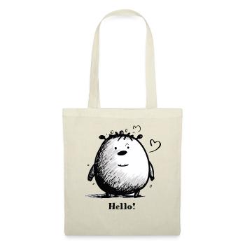 Cuddly Cuddly Cuddly Monster - Tote Bag - red - Front