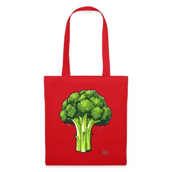 The big, bad broccoli - Tote Bag - red - Front