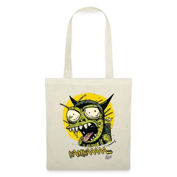 Vert Geng Rouge, Kamikatze Cat Pilot - Sac en tissu - rouge - Devant