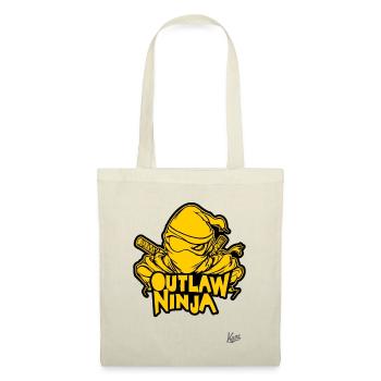 Ninja hors-la-loi jaune - Sac en tissu - rouge - Devant