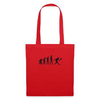Evolution Padel Design for all black padel - Tote Bag - red - Front