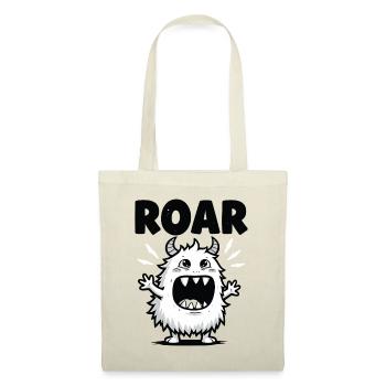 Cute Monster Monster Saying Quote - Tote Bag - red - Front
