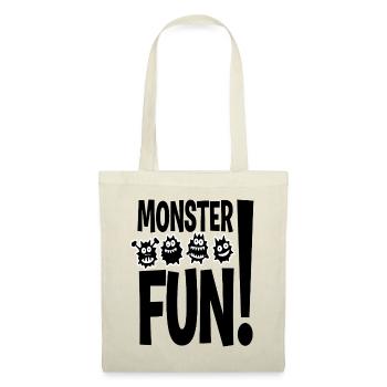Monster Fun - Stoffbeutel - Rot - Vorne
