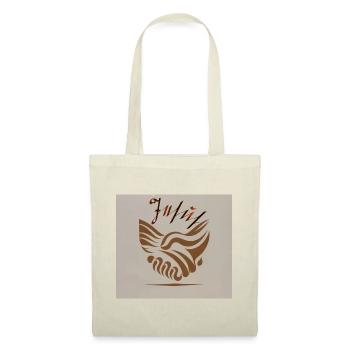 Poignée de main abstraite La paix agite Jésus - Sac en tissu - rouge - Devant