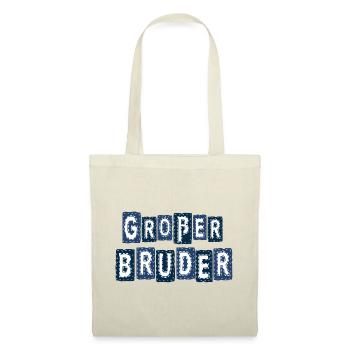 Großer Bruder - Stoffbeutel - Rot - Vorne