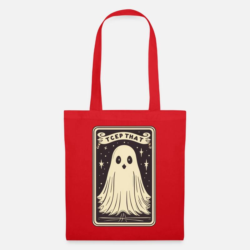 Tarot Card Mind - Tote Bag - red