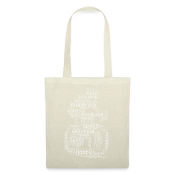 Road bike motif for true enthusiasts - Tote Bag - red - Front