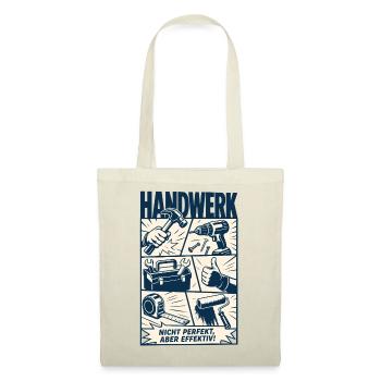 Craft not perfect but effective - Tote Bag - red - Front