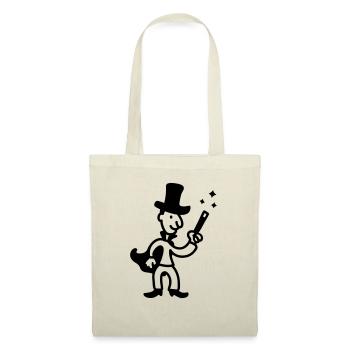 Magician - Line - Tote Bag - red - Front