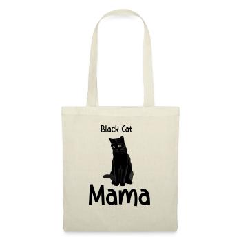 Black Cat Mama - Tote Bag - red - Front