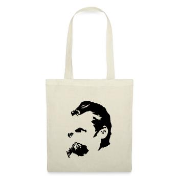 Nietzsche - Sac en tissu - rouge - Devant