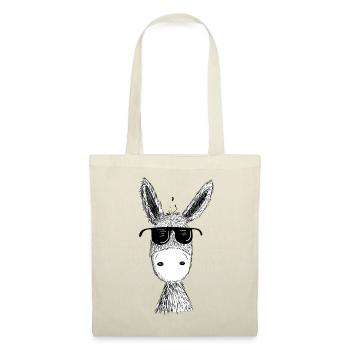 Funny Ass With Cool Sunglasses I Muli I Fun - Tote Bag - red - Front