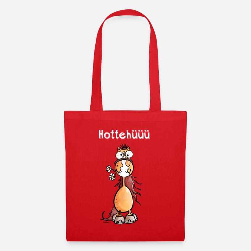 Hottehüüü Pferdchen Hottehüüü - Stoffbeutel - Rot