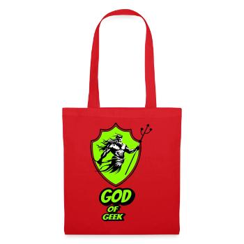 God of geek - Tote Bag - red - Front