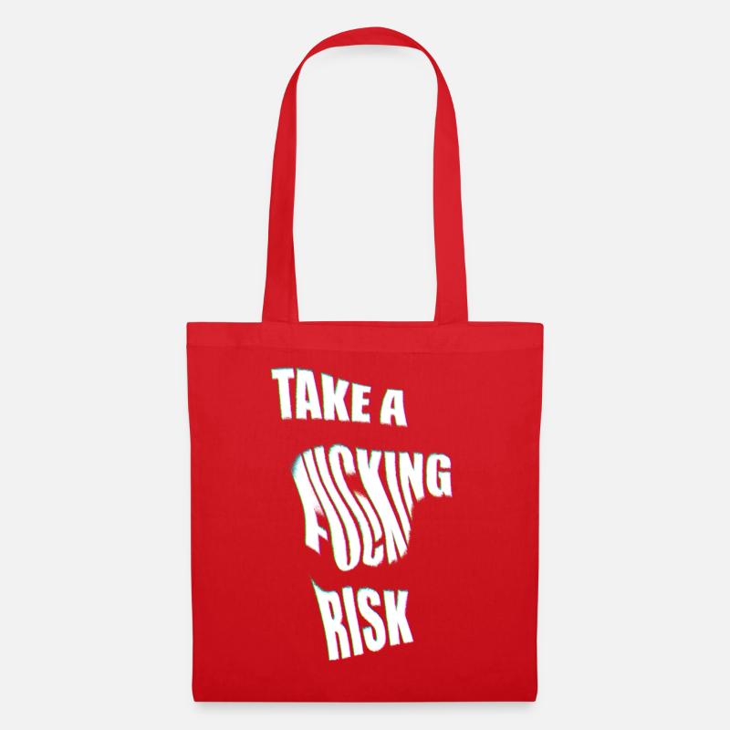 Take a Risk - Tote Bag - red