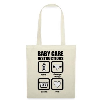 baby - Tote Bag - red - Front
