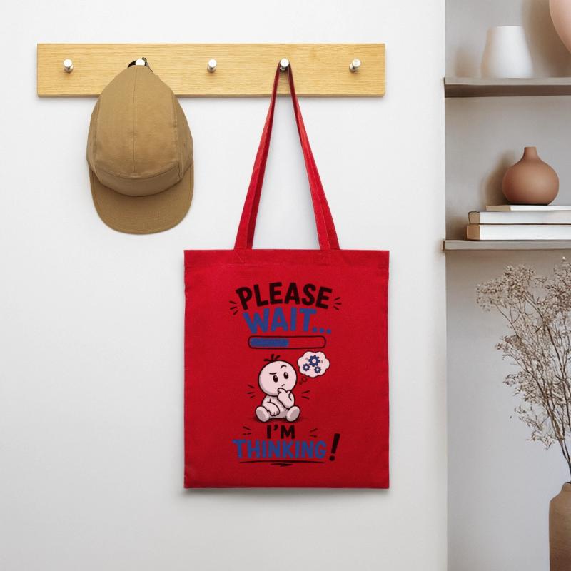 Wait... Loading reflection Tote Bag