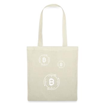 Trading de crypto-monnaies Bitcoin - Sac en tissu - rouge - Devant