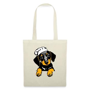 Dogs Dachshund Restaurateur Dog Cooking Dachshund Puppy - Tote Bag - red - Front