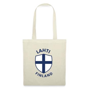 Lahti Finland Shield Emblem - Tote Bag - red - Front