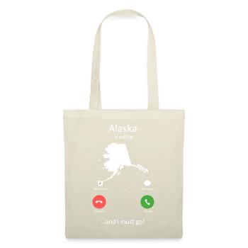 Alaskan Malamute Is Calling Funny Dog Owner - Tote Bag - red - Front