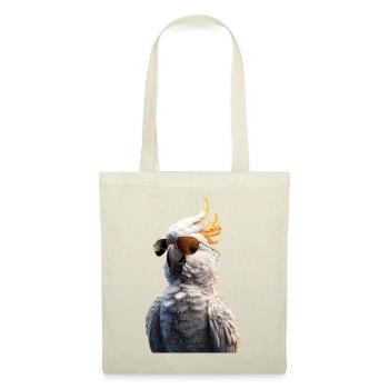 Perroquet Ara Perruche Cacatoès Amoureux des perroquets - Sac en tissu - rouge - Devant