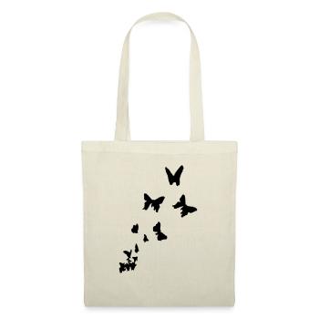 butterfly - schmetterlinge - Stoffbeutel - Rot - Vorne
