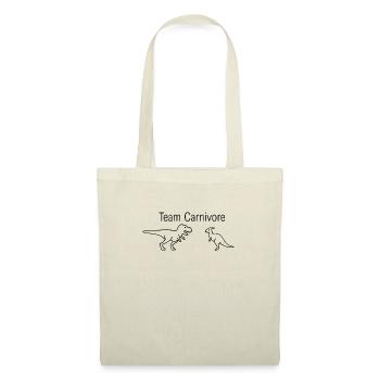 Team Carnivore - Tote Bag - red - Front