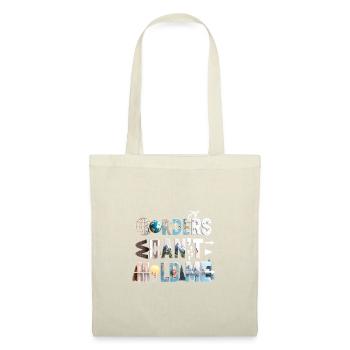 Collage du Voyageur du Monde : Can’t Hold Me - Sac en tissu - rouge - Devant