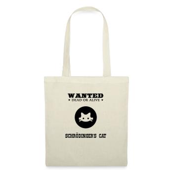WANTED - Schrödinger's Cat - Sac en tissu - rouge - Devant