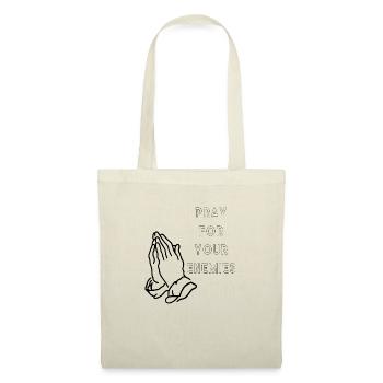 Pray for your enemies - Tote Bag - red - Front