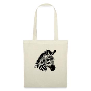 Zebra - Tote Bag - red - Front