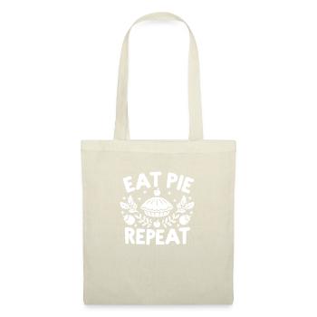Eat Pie Repeat - Tote Bag - red - Front