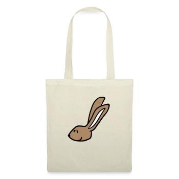 Lapin Lapin Dessin animé Petit Animal Mignon - Sac en tissu - rouge - Devant