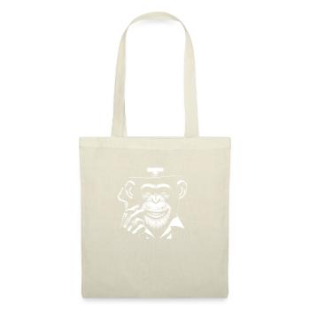 businessman monkey. - Tote Bag - red - Front