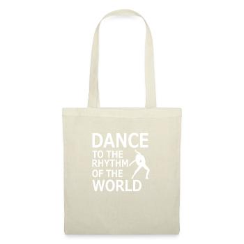 Danse Musique de danse - Sac en tissu - rouge - Devant