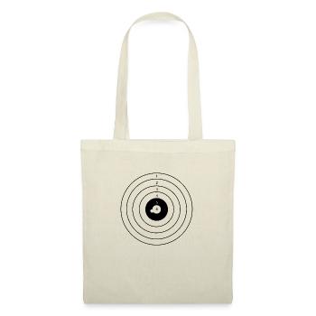 cible - Sac en tissu - rouge - Devant