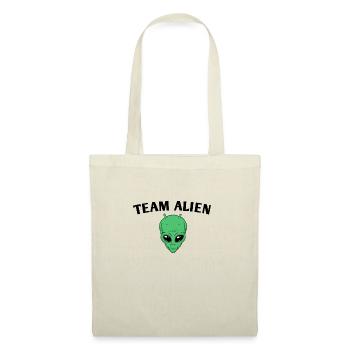 Team Alien - Stoffbeutel - Rot - Vorne