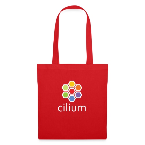 cilium logo color on dark - Tote Bag