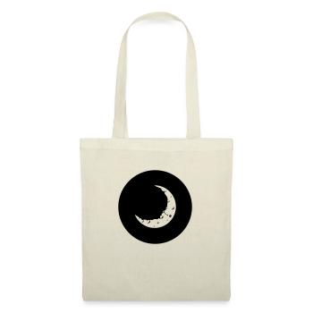 Nuit d’une lune de faussée visage - Sac en tissu - rouge - Devant