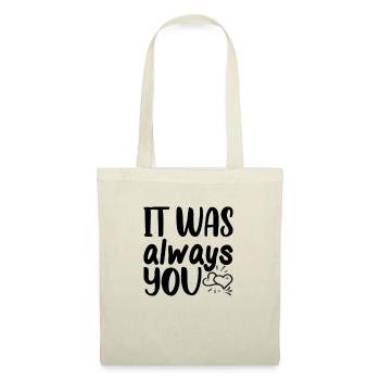 It was always you - Tote Bag - red - Front